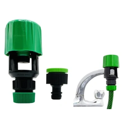 Image of UKDD® Kitchen Garden Watering Tap Hose Pipe Snap Connector &amp; 3/4&quot; Adapter Tool