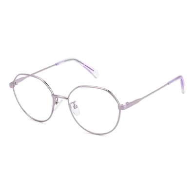 Image of Eyewear Polaroid Pld d490/g col. 789 Woman GÃ©omÃ©trique Lilac