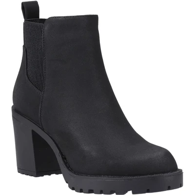 Image of Only BARBARA HEELED BOOTIE women&#039;s Low Ankle Boots in Black