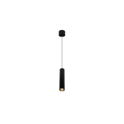 Image of Ansell Ruby LED Dimmable Pendant Black 3000K