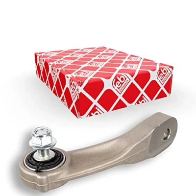 Image of 2053230817, A2053230817 Anti roll bar link FEBI BILSTEIN 171411 Front Axle Right 141,5mm M14 x 1,5 with lock nuts without taper plug Aluminium
