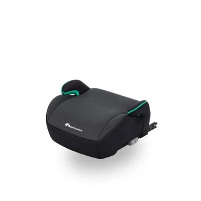 Image of Bebeconfort Manga i Fix Booster Seat ISOFIX, Car for 6 12 years Boys and Girls, 22 36 kg, 125 150 cm, Portable Seats Kids, Comfortable, Compact, Lightweight, Tinted Black