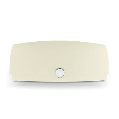 Image of Swan SWKA18529CN Townhouse Bread Bin with Ventilation, Colour Coated Iron and Roll Top Lid, 14 Litre, Cream