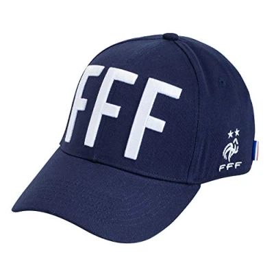 Image of Equipe de FRANCE football FFF Official Collection Men&#039;s Cap Blue
