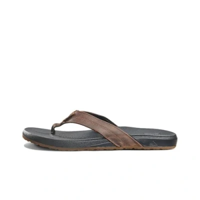 Image of Reef Men&#039;s Cushion Bounce Phantom Le Flip Flop, Black Brown, 6 UK