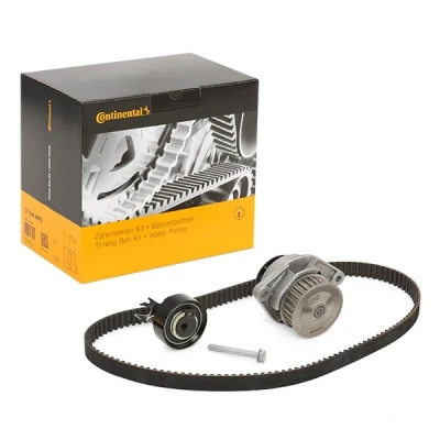 Image of CT846K2, CT846WP2 Water Pump + Timing Belt Kit CONTITECH 135 19mm VOLKSWAGEN: Polo III Hatchback, Lupo / 3L, Caddy 2 Kastenwagen