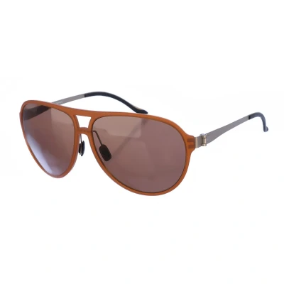 Image of Mercedes Benz Mens oval shaped acetate sunglasses M3017 Multicolour One Size
