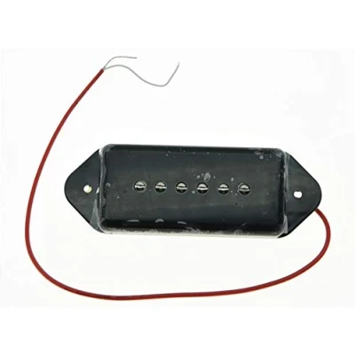 Image of Black P90 High Power Sound Dogear Type NECK Pickup Guitar Pickups