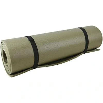 Image of Kombat UK Waterproof Unisex Outdoor Military Roll Mat available in Olive Green Size 180 X 500 0.8 cm