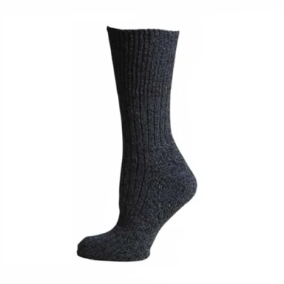 Image of Tesmark 6/12 Pairs Mens Non Elastic Lambs Wool Socks, Crew Length Assorted Marl Colour Diabetic Socks for Men, Soft UK Size 6 11 (6 11, Marl, 6)