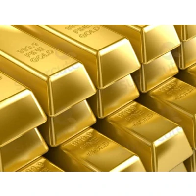 Image of Xshelley 1kg Shiny Fake Gold Bar Bullion Brick Door Stop/Paperweight CAS