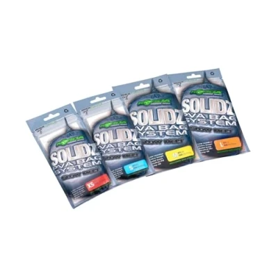 Image of Korda Solidz Slow Melt PVA Bags S Long Range Carp Fishing Thick Film for Delayed Time Ideal Deep Water Bagging