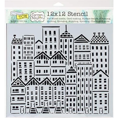Image of Crafters Workshop Template, Multi Colour, 33.65 x 30.48 0.05 cm