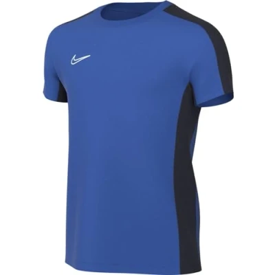 Image of Nike Performance Academy 23 Branded Unisex Sports Tshirt for kids, Size: 10 12y, Royal blue/obsidian/white