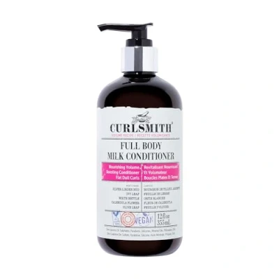 Image of Curlsmith Full Body Milk Hair Conditioner, Volumizing and Hydrating for Wavy, Curly or Coily Hair, Vegan (355ml/12fl oz)