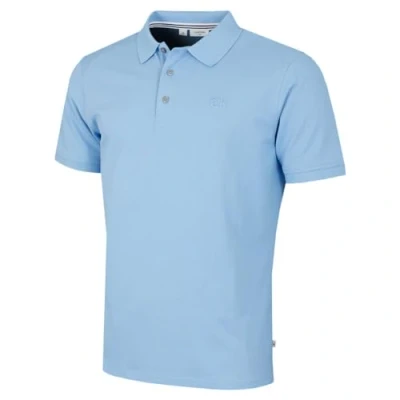 Image of Calvin Klein Mens Campus Coastal Polo Shirt Sky XXXXXL