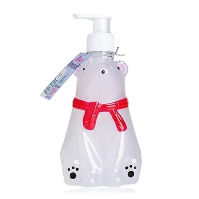 Image of Accentra Bear Christmas Hand Soap in Pump Dispenser Polar Shape, 310 ml Dispenser, Liquid Soap, Vanilla Frost Fragrance