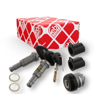 Image of 0581025 Lock Cylinder Kit FEBI BILSTEIN 18724 with two keys