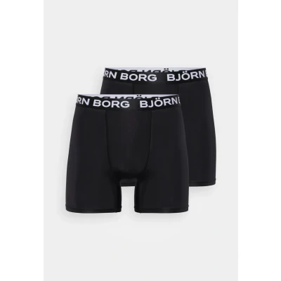Image of Björn Borg Sports 2 PACK Pants, Men&#039;s, Size: Small, Black