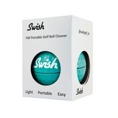 Image of Swish Portable Golf Ball Cleaner Bag Accessory (Teal)