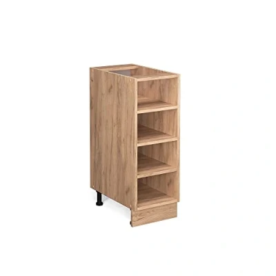 Image of Vicco Kitchen shelf Fame Line, Gold power oak/Gold oak, 30 cm without worktop