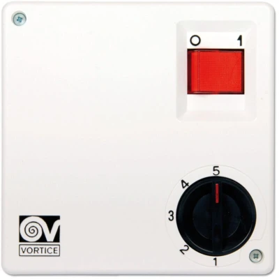 Image of CASAFAN SCNRL5 Wall Switch, 5 setting Transformer, For Ceiling Fan