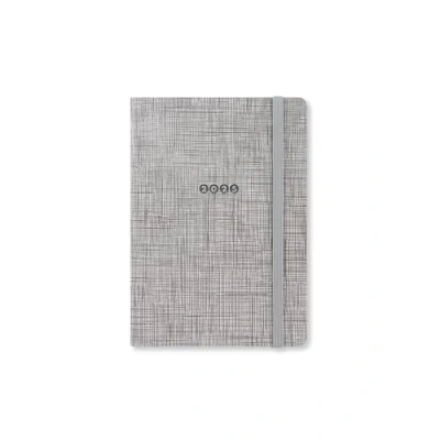 Image of Letts of London Edge A6 week to view with notes 2025 diary Grey
