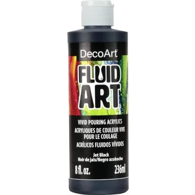 Image of DECO Art Fluid Jet Black, One Size