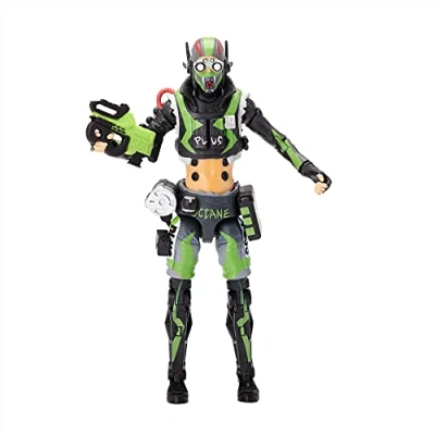 Image of APEX Legends Octane Hit and Run Action Figure, 6 / 15cm Tall Collectable Figure Has 25+ Points Of Articulation Includes Prowler Burst PDW Accessory