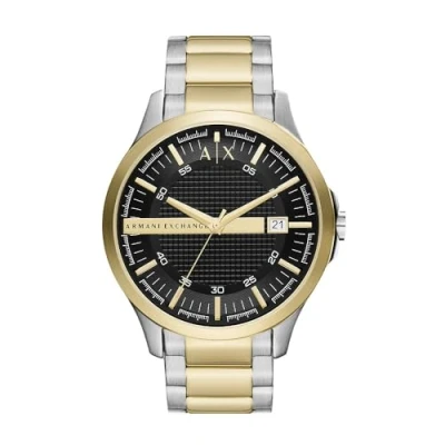 Image of Armani Exchange Watch silvercoloured/goldcoloured, Men&#039;s, Size: One Size, Silver coloured/gold coloured