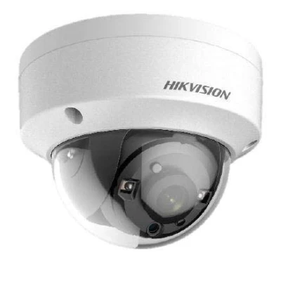 Image of Hikvision Digital Technology DS 2CE56H0T VPITF Outdoor Dome Ceiling 2560 x 1944 pixels Security Cameras (Outdoor, Wired, English, Dome, Black, White, Ceiling)