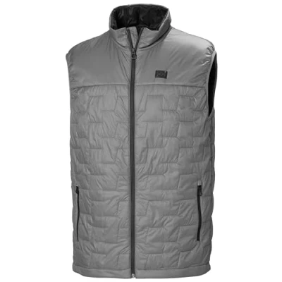 Image of Helly Hansen Mens Lifaloft Insulator Vest, Concrete, S
