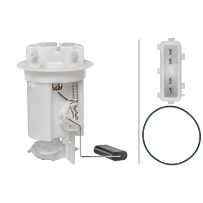 Image of 152597 fuel Feed unit HELLA 8TF 358 106 251 with seal, sender Electric