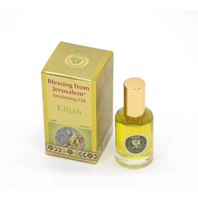 Image of Gold Anointing Oil Elijah 12ml from The Holyland Jerusalem Limited Edition
