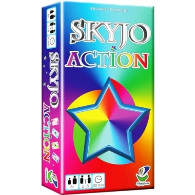 Image of SKYJO ACTION, by Magilano The exciting card game for friends and family.