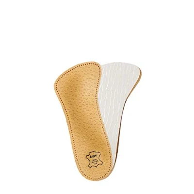 Image of Kaps Orthotic 3/4 leather insoles with longitudinal and transverse arch support, Flamenco, 42 EUR / 9 UK/Women