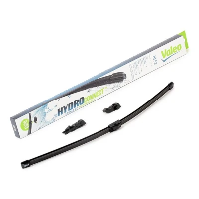Image of 5NB998002, 6L1998002 Wiper blade VALEO HYDROCONNECT 578507 530mm Front Beam for left hand drive vehicles 21Inch Hook fixing, Top Lock