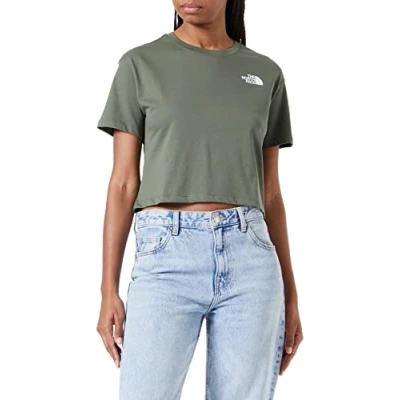 Image of THE NORTH FACE Cropped Simple T Shirt Thyme M