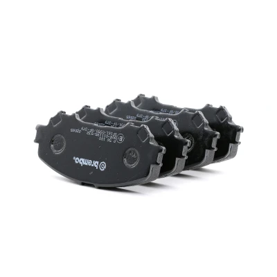 Image of 410277562R, 410604EA0A Brake pad set BREMBO P 56 100 with acoustic wear warning without accessories NISSAN: Qashqai 2, X Trail, RENAULT: Kadjar