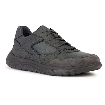 Image of Geox U Portello D Sneaker, Charcoal, 6.5 UK