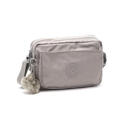 Image of Kipling ABANU M Medium crossbody, Grey Gris (Grey)