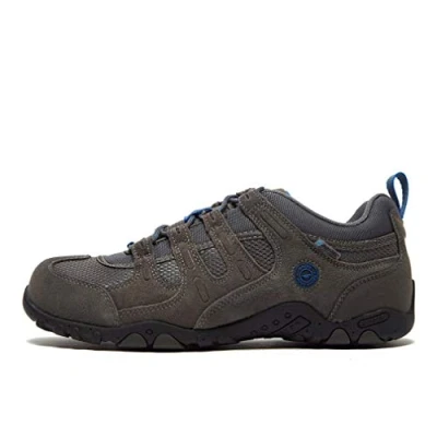 Image of Hi Tec Men&#039;s Quadra II Walking Shoe, Grey, UK10