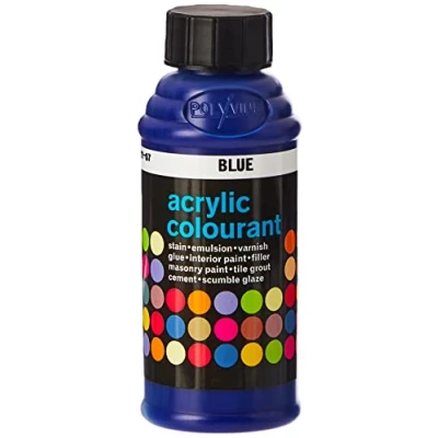 Image of Polyvine Universal Acrylic Colourant BLUE
