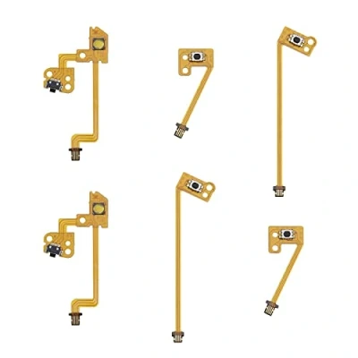 Image of eMagTech 2 Set Replacement Part ZR/ZL/L Button Key Ribbon Flex Cable Compatible with Switch Joy Con Controller