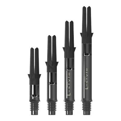 Image of L style (El style) El shaft carbon silent Straight Clear Black 130 fls3221