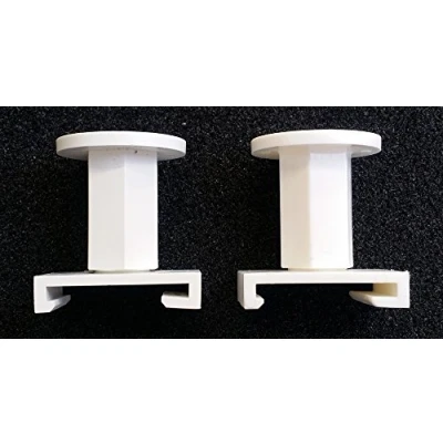 Image of 2 x Kermi spacers for radiators, each 25 40 mm, adjustable