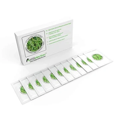 Image of Yogurt Starter Cultures Pack of 12 Freeze Dried sachets for Lactobacillus Rhamnosus and L.Gasseri (12 Pack)