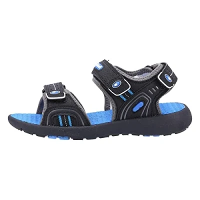 Image of Hush Puppies Mario Sandal, Black, 1 UK