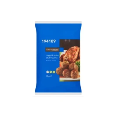 Image of Chef&#039;s Larder Sage &amp; Onion Stuffing Mix 2kg x 4