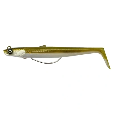 Image of Savage Gear Sandeel V2 Weedless Khaki 13cm 31g Shad